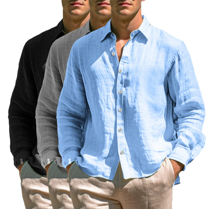 Chemise décontractée en lin