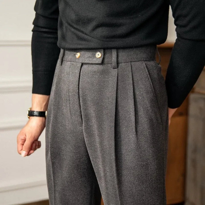 Pantalon chic à taille haute