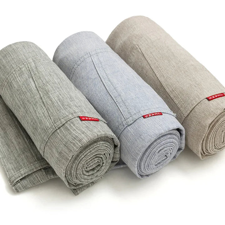 Pantalon slim en lin